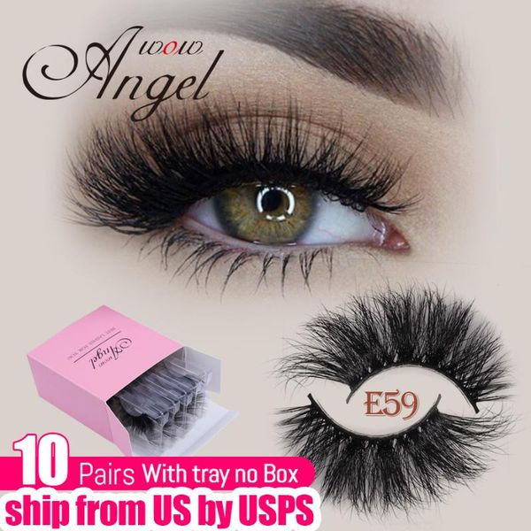 

wowangel e style 3d mink lashes 25mm beauty makeup mink eyelashes wholesale thick eyelash extension natural dramatic eye lashes