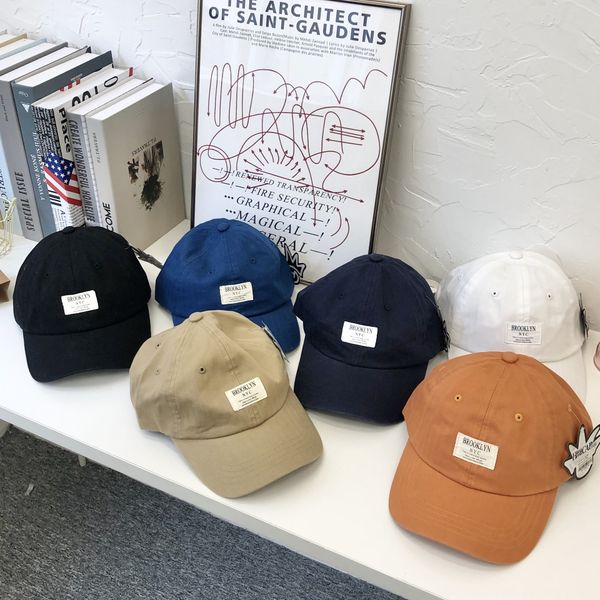 

new letter cloth men' ins casual women' fashion all-match sun baseball cap baseball cap hat, Blue;gray