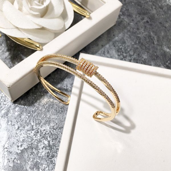 

accessories lucky double full drill multilayer charm bracelet price for woman jewelry wholesale, Silver