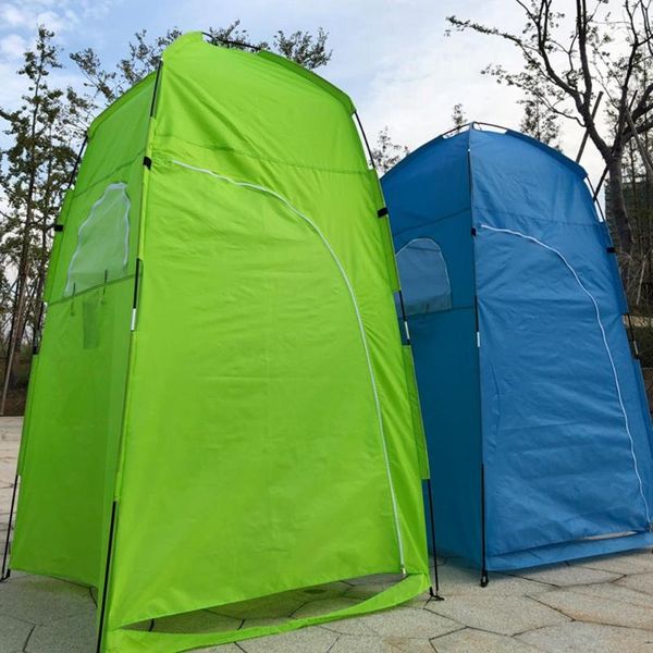 

waterproof portable camping privacy tent stable instant toilet shower changing room tent with bag