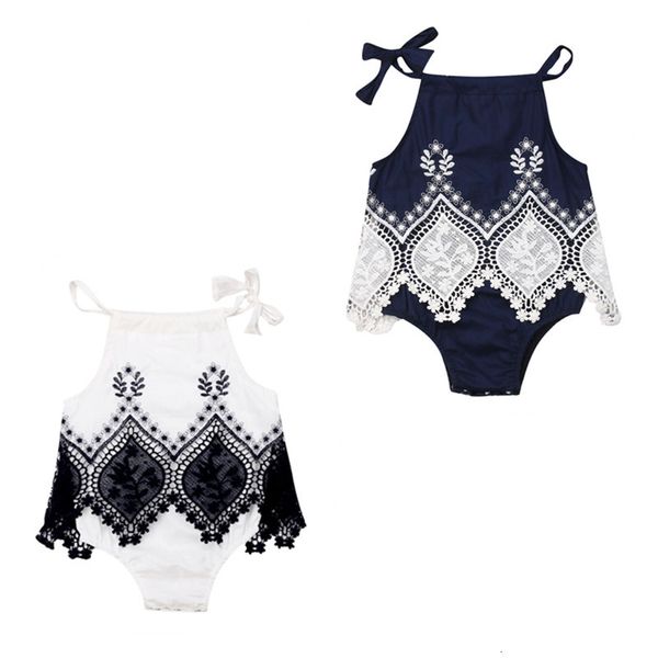 

summer infant newborn baby girl sleeveless cotton jumpsuit dress clothes summer novelty playsuit, Blue