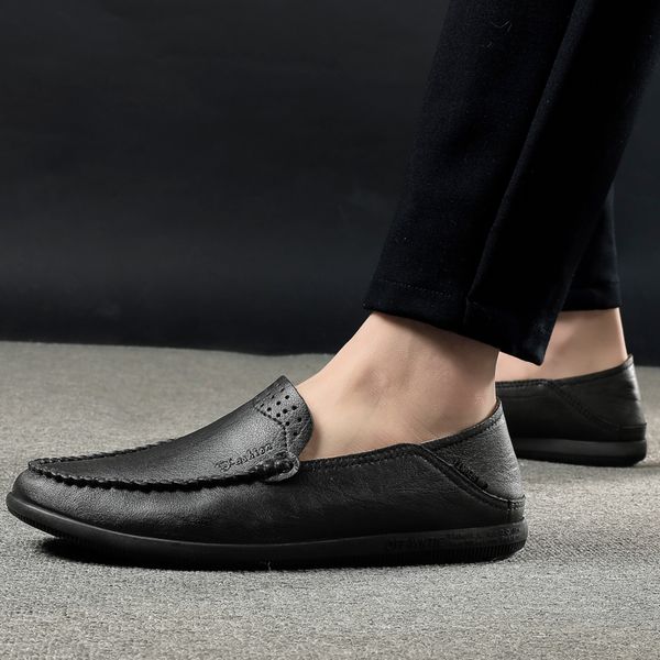 

male informales sapatos causal de soulier shoe loafers casual man for sale zapatos hombre sapato leisure fashion shose black
