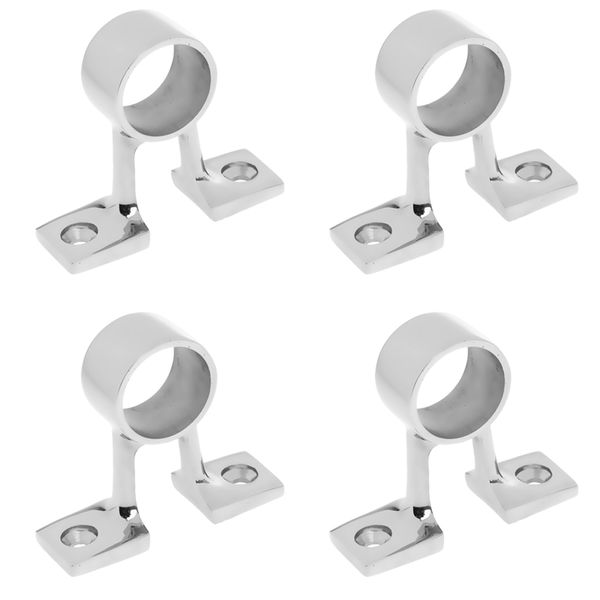 

4x 25mm central bracket for marine boats hand rail tube mount bracket hardware