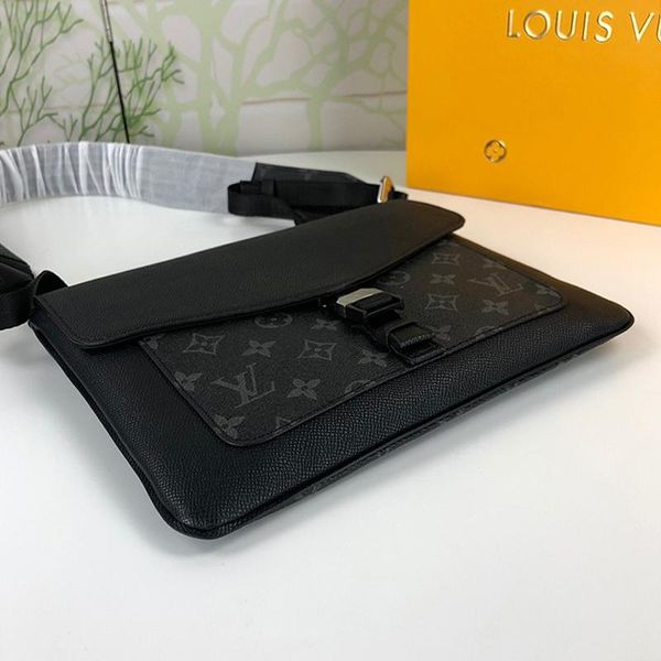 

mens bag fashion design messenger bags fast delivery simple style crossbody bag zipper shoulder bags mens leather envelope