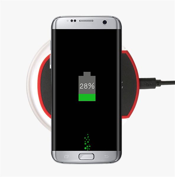 

wireless phone charger portable fantasy crystal universal led lighting tablet for samsung s9 for iphone 11 8