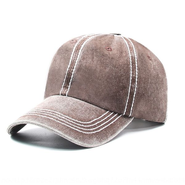 

personalized striped men's baseball baseball hat and women's hat curved eaves all-match cap cowboy sunshade travel cap, Blue;gray