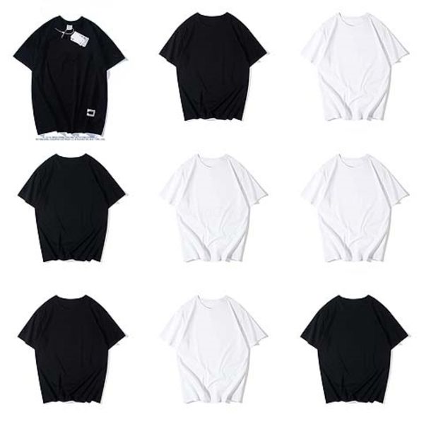 

fashion women round collar short sleeve bottom shirt letter print letter women t-shirts tees size s~xl #qa371, White;black