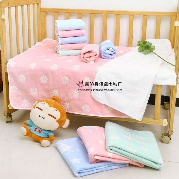 

cotton four-layer gauze composite bamboo fiber towel urine infant urine towel pad waterproof pad