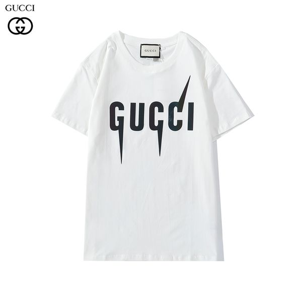 

ff001 summer men new street trend printing short sleeve letters retro t-shirt men's round neck fashion cotton casual slim t-shirt, White;black