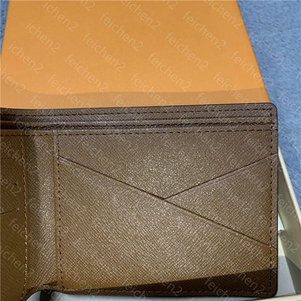 

mens purse leather bag classic mens wallet fashion check plaid style small wallets special canvas multiple wallet and dust bag with box rfqm, Red;black