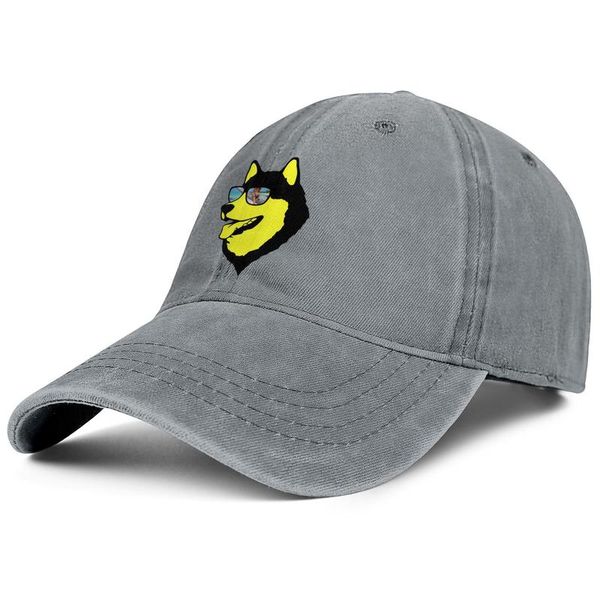 

dog sunglasses yellow men and women baseball adjustable cowboy hat cool fitted custom fashion personalized cowboy funny pug dog with bow, Blue;gray
