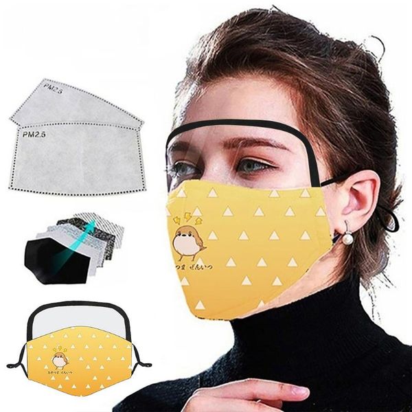 

лицо maks шарф взрослые 1pc maks лица с 2pc фильтры makswashable и многоразовые дети регулируемое очистить окно видимые, Black