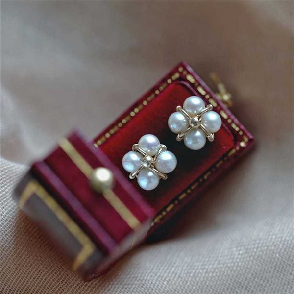 

natural pearl earrings gold filled handmade oorbellen party jewelry not fade pendientes boucle d'oreille boho earrings, Silver