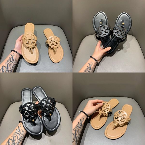 

female sandals flat bottom 2020 summer new versatile lace students fairy trend gentle two wear slippers#542, Black