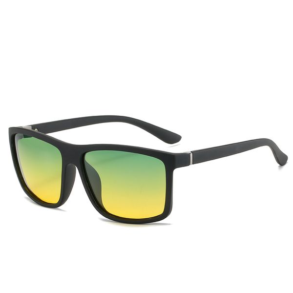 

pchromic polarized sunglasses men driving glasses day night driver goggles masculino uv400, White;black