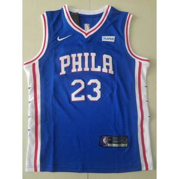 

2019-20 new season #23 philr basketball jerseys kids s-xl stitched basketball jerseys, Black;white