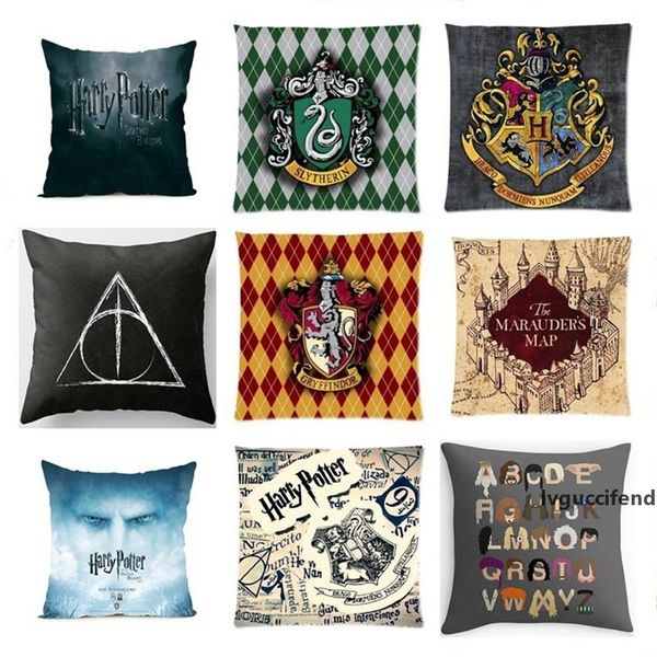 

letter series pillow case magic school flax fashion cushionÂ cover creative selling with various styles 5 88bhb j1