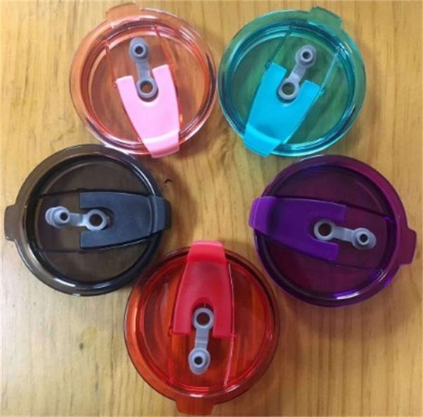 

hyaline bottle cover muticolor seal up belt glasses lid circular plastic mason jar cap for 30oz 20oz fliping cup 2 3jl c2