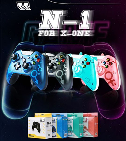 

selling wired n-1 xbox one controller gamepad precise thumb joystick gamepad suitable for any xbox one host 5 colors in stock