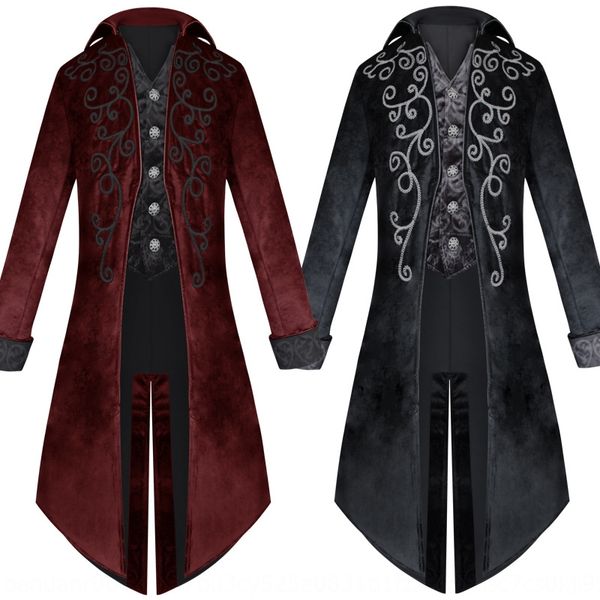 

p9u0r 2019 super popular dovetail clothing middle-length punk men's 2019 super popular dovetail clothing middle-length punk men's, Black;red