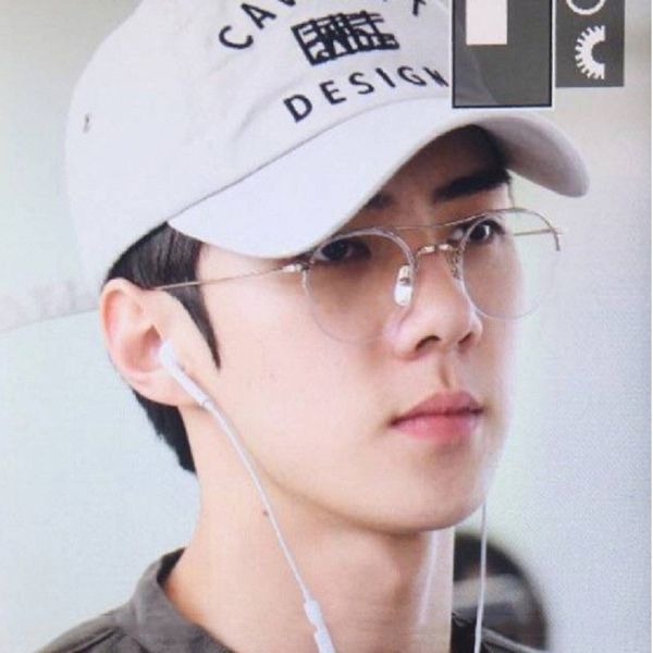 

new fashion men's and women's plain ultra myopia glasses light glasses frame round metal half frame fashionable myopia, Silver
