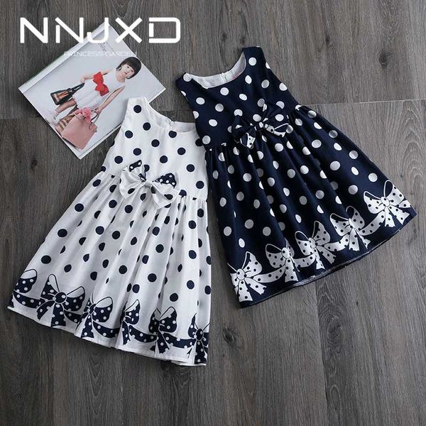 

casual polkadot dresses for girls bow birthday party dress kids clothing sundress baby girl clothes 4 5 6 7 8 9 10 11 12 years, Red;yellow