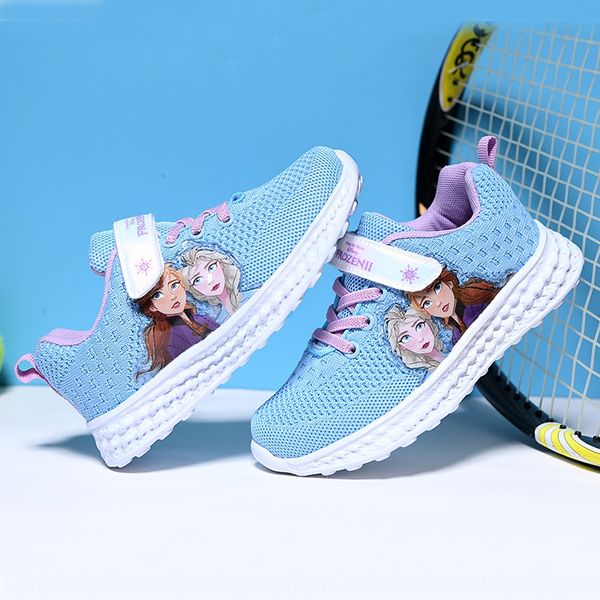 

2020 детей светящейся обуви детских кроссовок детской девочек летать тканые кроссовки лето новой моды принцессы обувь ребенок обувь, Black