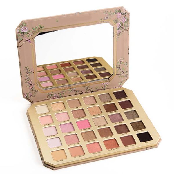 

two faced brand eye makeup 30 color natural love eyeshadow palette