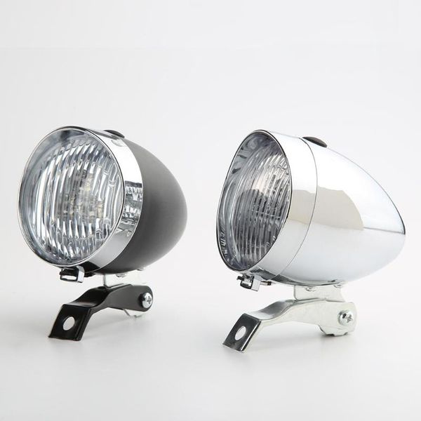 

ретро стиль 3 led mtb велосипедов водонепроницаемый свет велосипед головного света лампа переднего автомобильный кронштейн горный велоспорт
