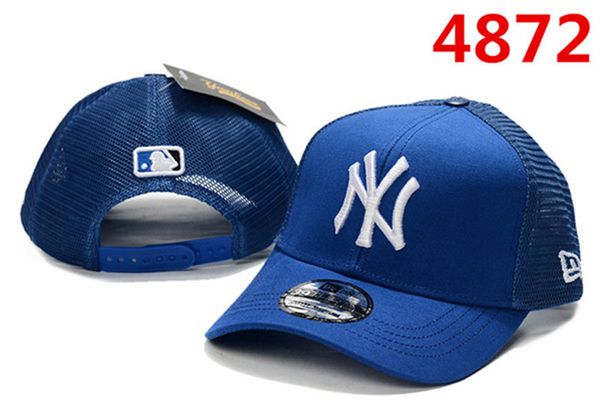 

baseball cap men women embroidery cotton dad hat bone hip hop snapback trucker cap golf outdoor adjustable casual harajuku summer visors, Blue;gray