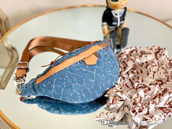 

women's shoulder bag 2020 new female chest printed bags fashionable joker small purse inclined shoulder waist backpacks