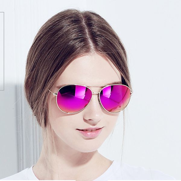 

supplier fashion sunglasses double bridge sun glasses design ultra light metal frame uv protection glasses, White;black