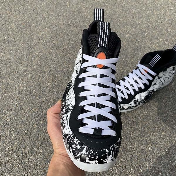 

foaposit один хэллоуин баскетбол обувь черный белый высокий прохладный конструктор тренеры 2019 мода кроссовки top quality double в штучной