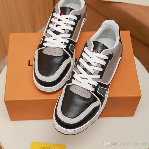 

2020qw official website new luxury men's casual fashion shoes, outdoor travel sneakers, fast delivery original box packagi, Black