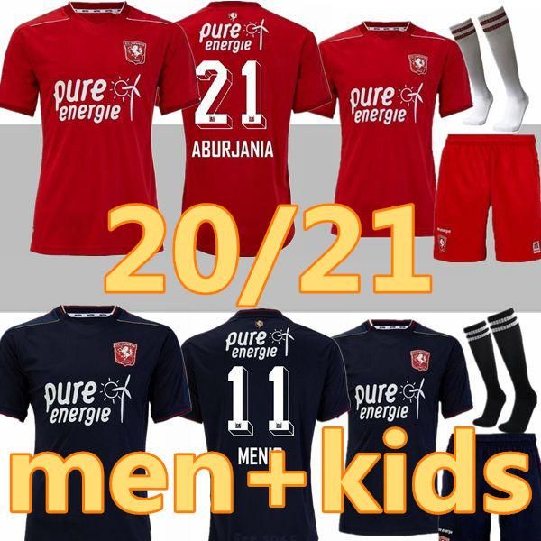 

новые взрослые дети 2020 2021 твенте энсхеде fc футбола трикотажных изделий 20 21 дом вдали рубашки футбола menig selahi aburjania roemerato, Black