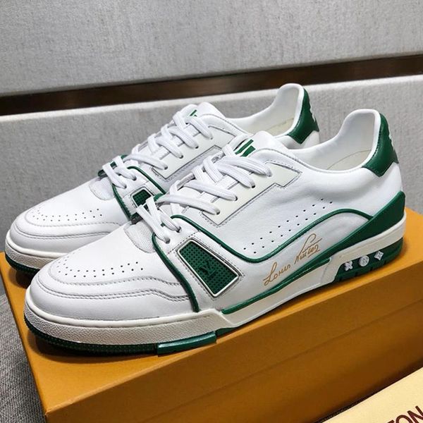 

trainer sneaker 2020 mens shoes sports hiking shoes outdoor autumn winter casual leather flat shoes lace -up low chaussures pour hommes