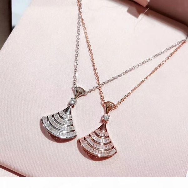 

excellent the new women's glamour fashion wild full of classic skirt necklace style goddess series, Silver