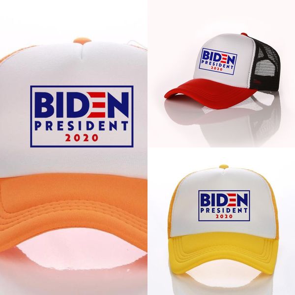 

u4ocd biden hat 2020 baseball president ridn with biden letters print ball caps mesh visors summer patchwork outdoor sports headwear, Blue;gray