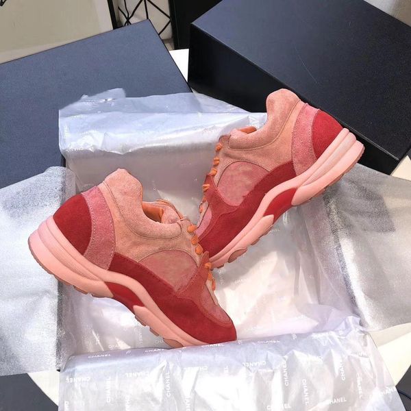 

2020 designer calfskin reflective sneaker women black platform shoes men vintage basketball sneaker real leather trainers mkj07