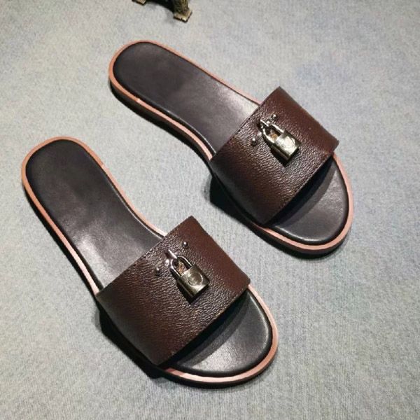 

women sandals 2020 designer brand sandals fashion women's sandals women with box luxury flower printed tie-dye beach flip flops slipp, Black