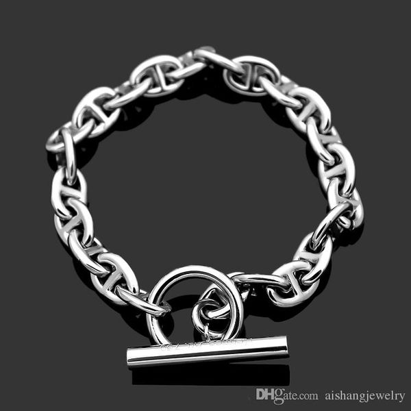 

leather h letter bracelet for women birthday choose fashion bangle have different style, Black