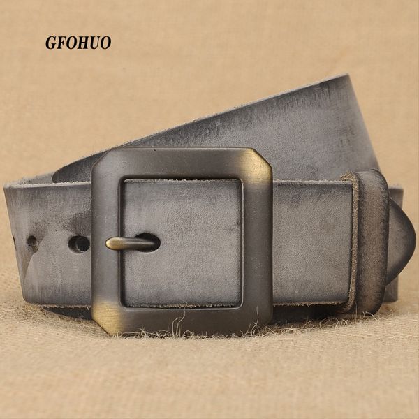 

men's genuine leather belt casual belts for man jean's buckle strap black color luxury quality wider fashion designer, Black;brown