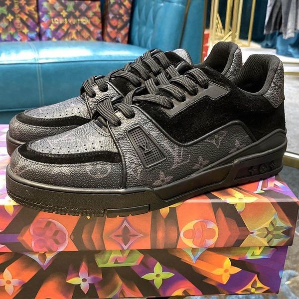 

2020roui designer new luxury men's casual sports shoes, outdoor casual shoes, fast delivery and original box, Black