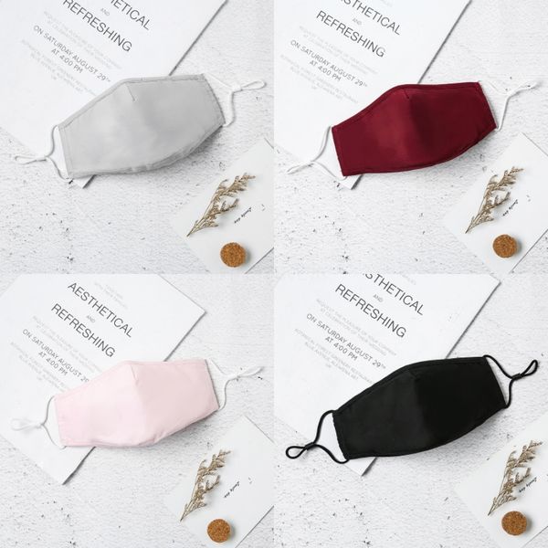 

sponge face mask black gray pink red mask breather masks anti pm2.5 dust maske washable reusable mouth masks designer printed face #390