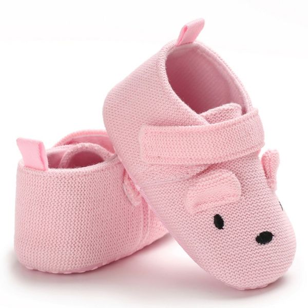 

first walkers infant toddler baby knit cute cotton cartoon shoes born boy girl 0-18m