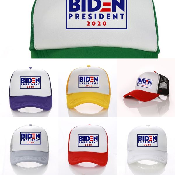 

fxkaa election biden baseball hat american president adjustable net baseball hats outdoor letter printed joe 2020 party hats, Blue;gray