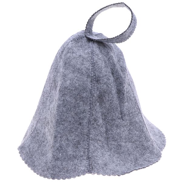 

felt head protection bath anti heat russian style shower cap sauna hat size 1pcs