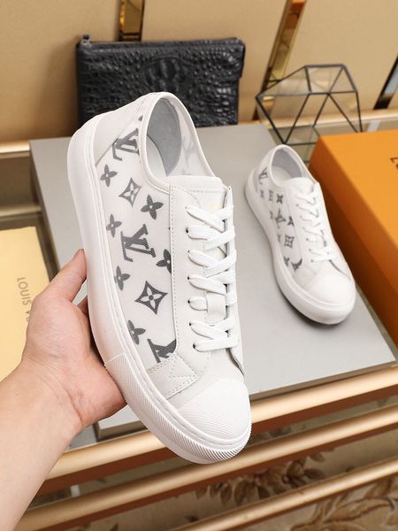 

2020fw luxury mens designer sneakers stellar casual shoes loui trainers monograms flowers print casual men's shoes with box xl1020220
