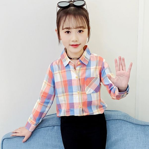 

2020 new korean style midi tong chen shan tong chen shan jacket children's shirt children's long-sleeved shirt top, White;black