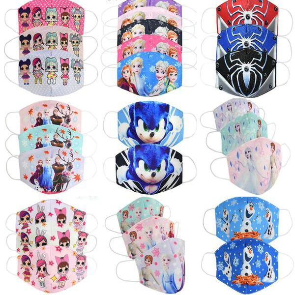 

doll mask children surprise face masks and children cosplay masks dustproof breathable mask cartoon masks protect lol doll mask mphgj